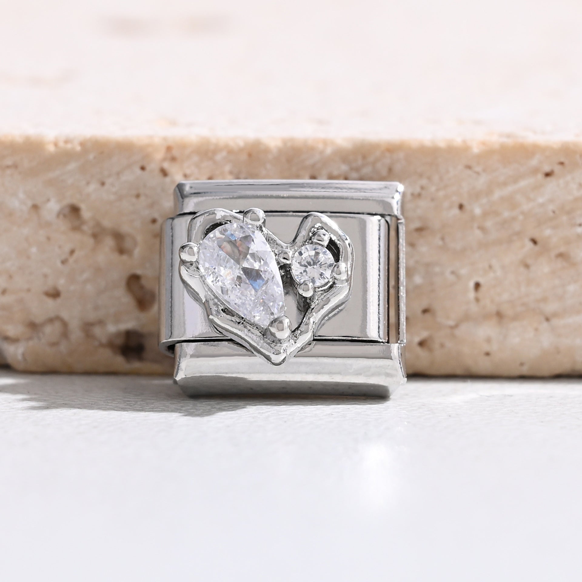 Wholesale 9mm Italian Charm Starter Bracelets DIY Butterfly Series Stainless Steel Composable Bracelet