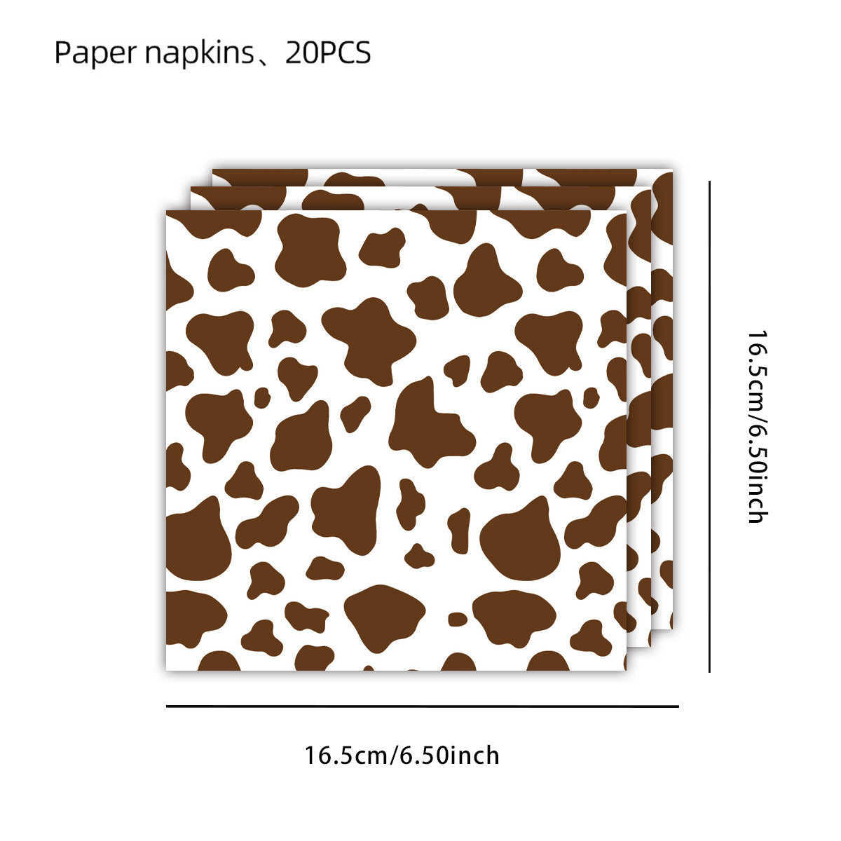 Wholesale Highland Cattle Themed Birthday Disposable Party Decorations