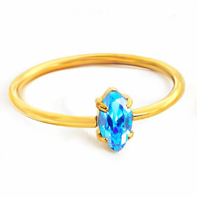 Wholesale 2PCS Steel-titanium colored zircon ring