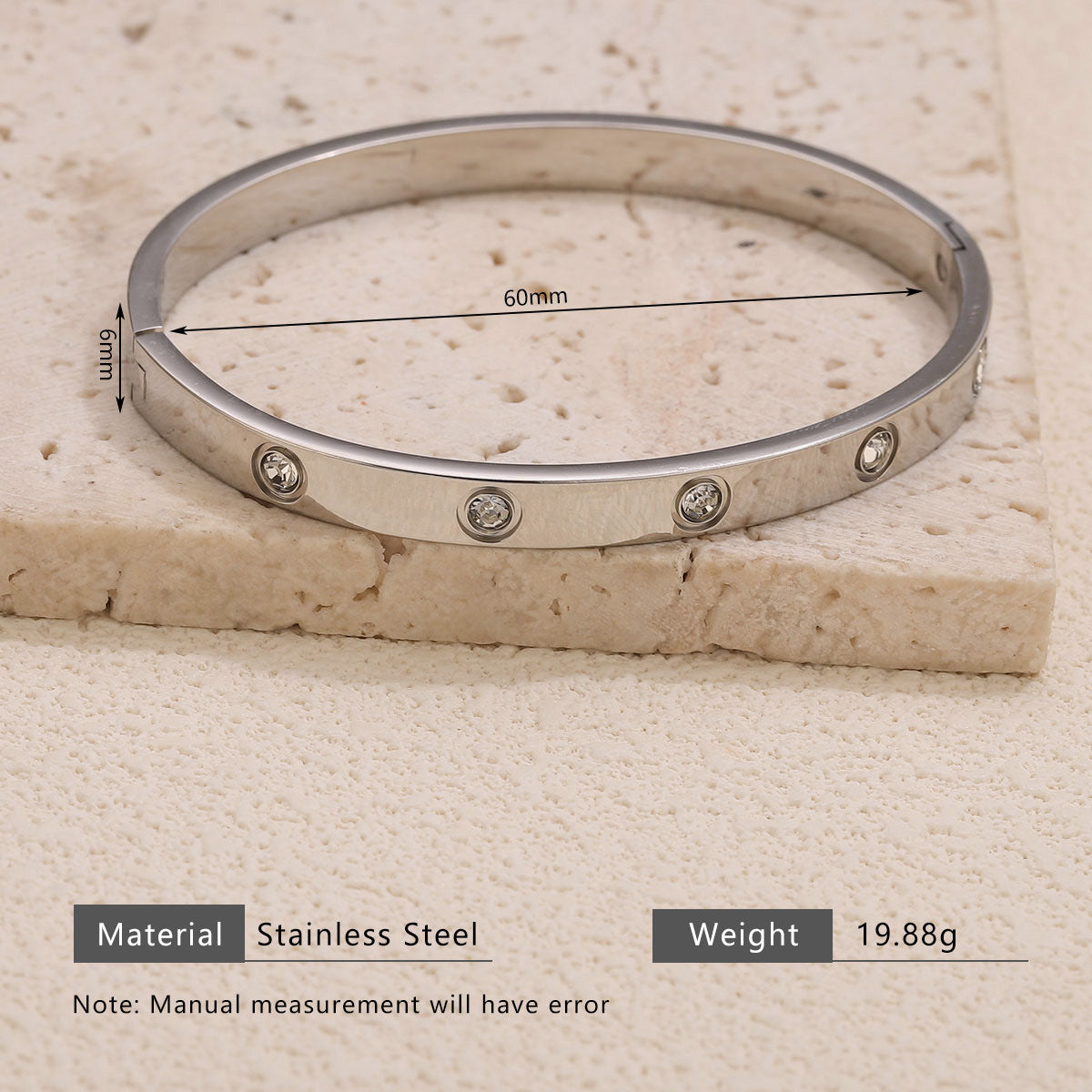 Wholesale Light Luxury  Bracelet for Women 18K Titanium Steel Color Retention