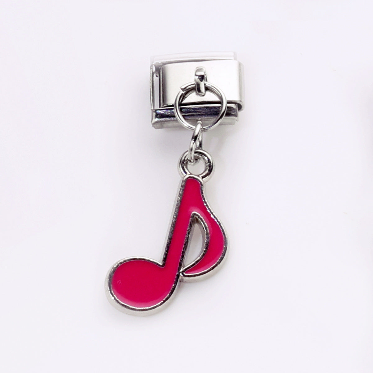 Wholesale 10pcs Italian Charm Bracelet 9mm DIY Splicing Heart Butterfly Pendant Stainless Steel Composable Bracelet