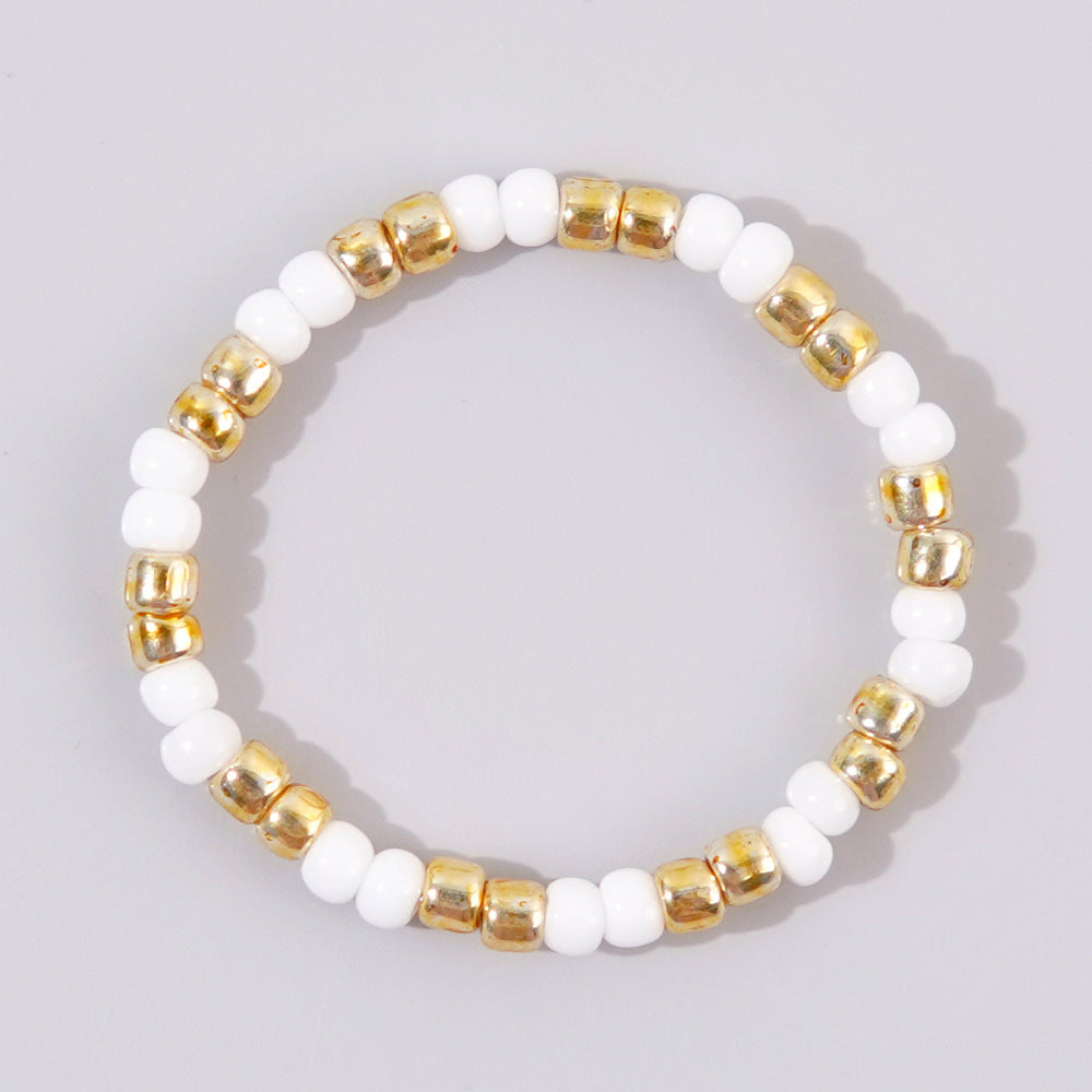 Wholesale Bohemian Rice Bead Rings ACC-RS-GWL002