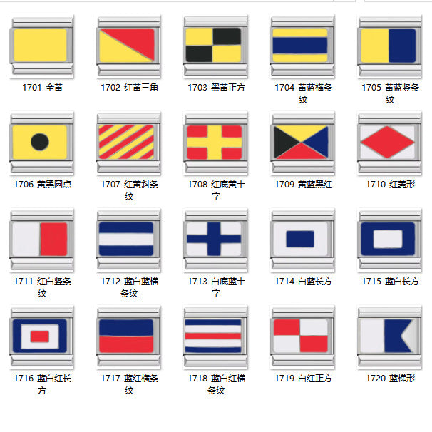 Wholesale  Module Flag Stainless Steel Bracelet - Trendy Fashion Accessory Gift