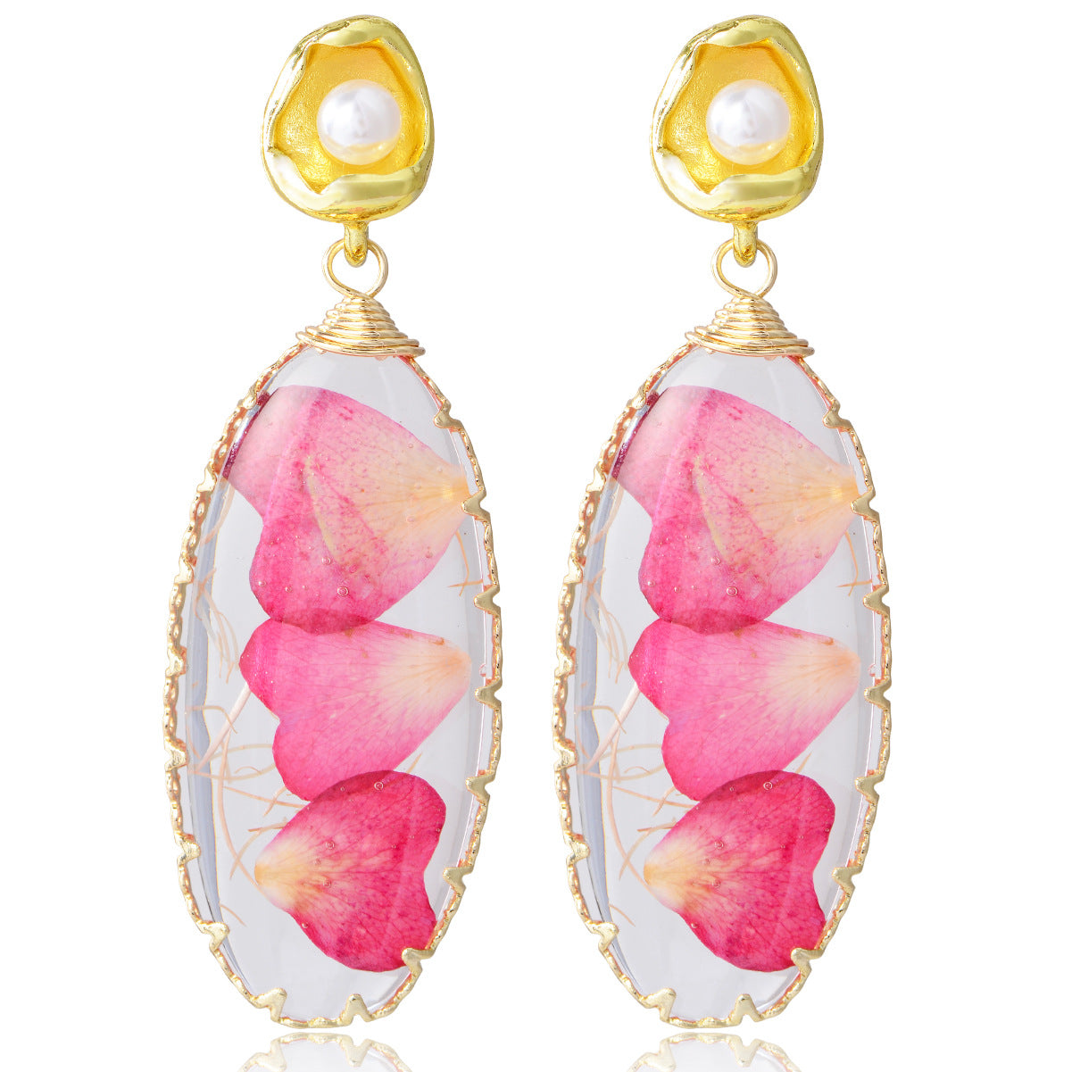 Wholesale Forest Earrings Mother of Pearl Earrings Luxury Earrings ACC-ES-YiN004