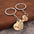 Wholesale creative keychain English version metal pendant arrow heart keychain