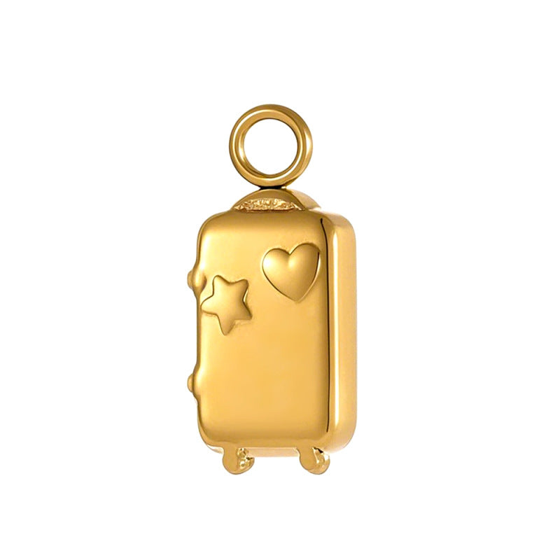 Wholesale Stainless steel three-dimensional pendant