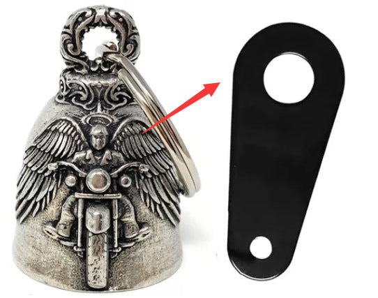 Wholesale Vintage Men's Motorcycle Style Skull Motorcycle Pendant Stainless Steel Necklace ACC-NE-Moer001