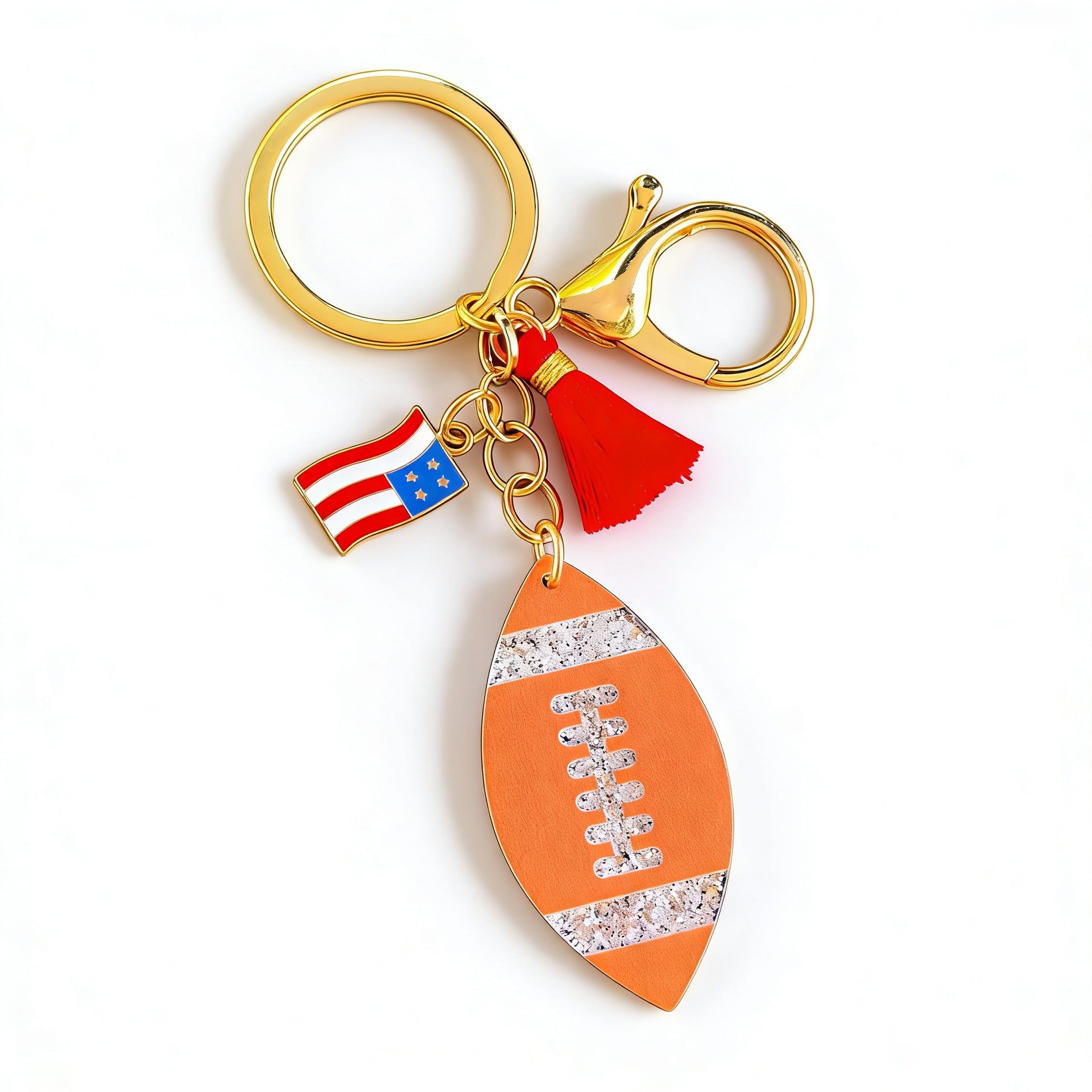 Wholesale Acrylic USA Canada Mexico World Cup Basketball,  Rugby,  Football,  Baseball Keychain