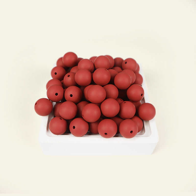 Wholesale 100pcs 15mm Silicone Ball DIY for Beadable ACC-BDS-JIaHao004