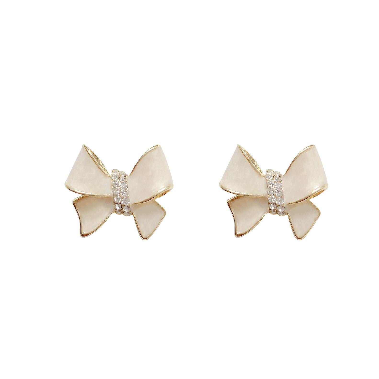 Wholesale Bowknot S925 Silver Needle Earrings