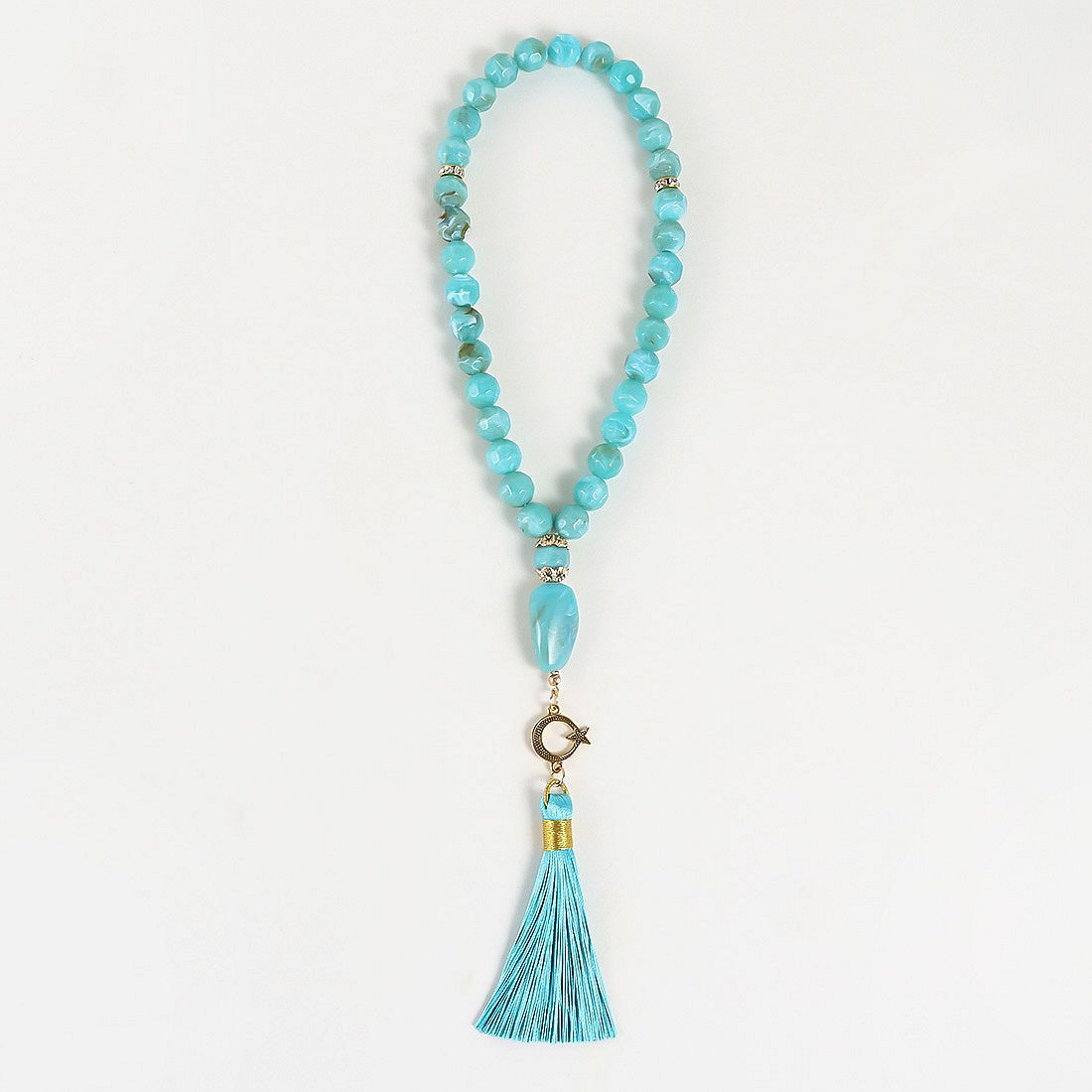 Wholesale Muslim Rosary Cut Round Bead Bracelet