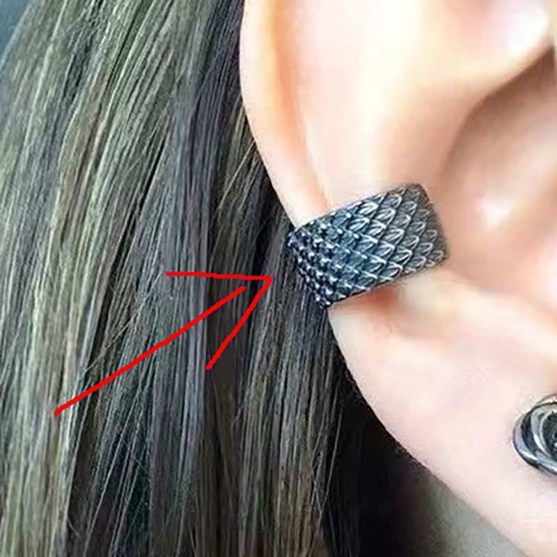 Wholesale  creative retro thorny rose earrings