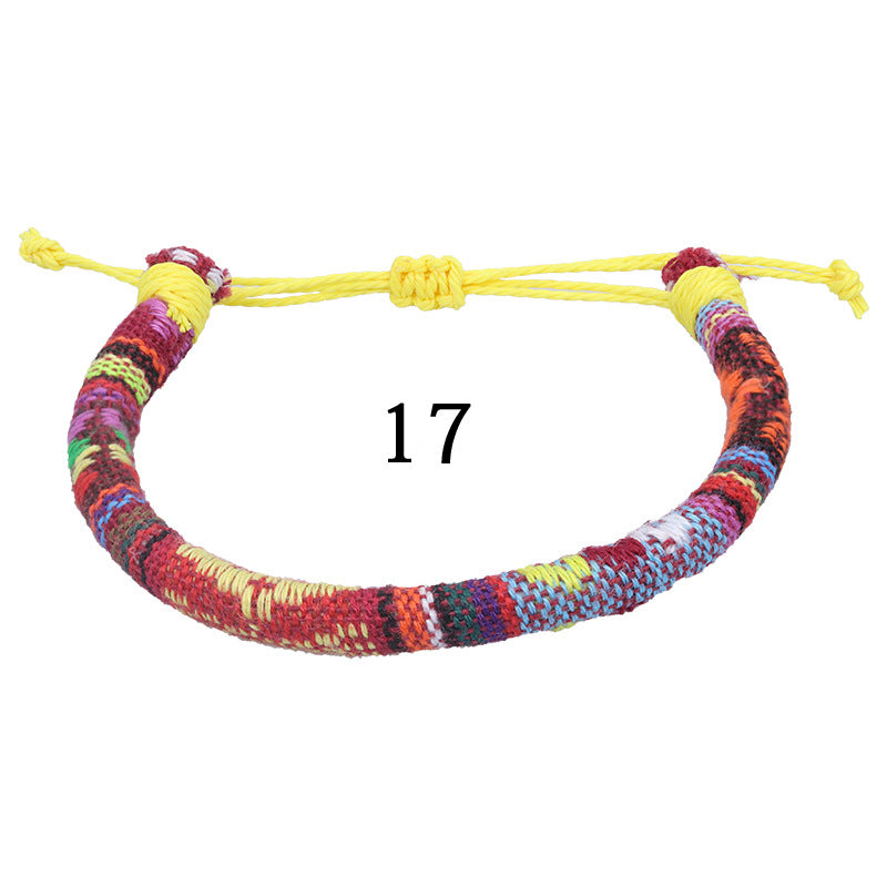 Wholesale Bohemian Ethnic Style Handmade Woven Bracelet