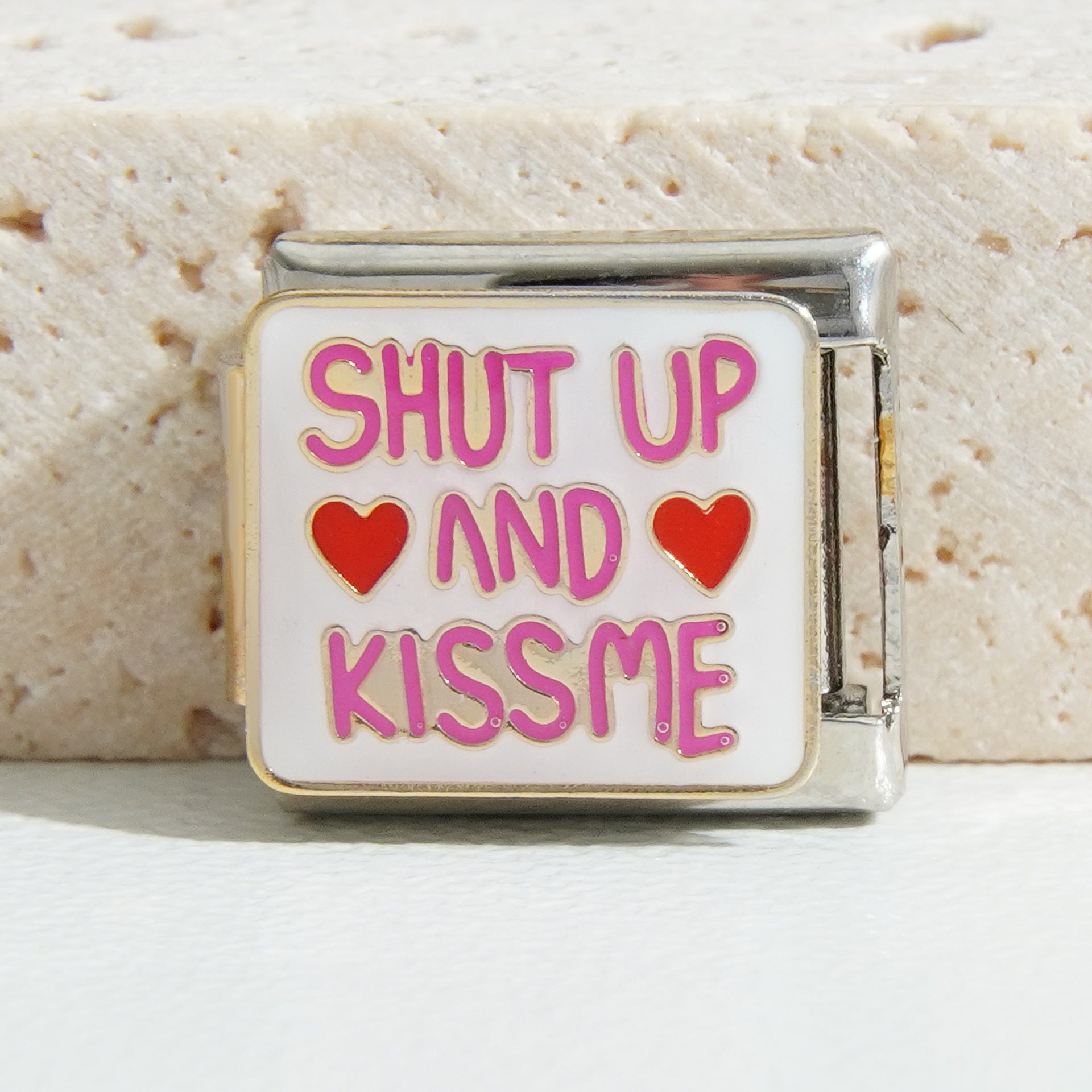 Wholesale Italian Charm Bracelet 9mm DIY Splicing Cute Creative Stainless Steel Composable Bracelet