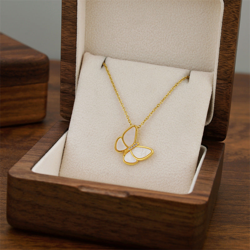 Wholesale Titanium Steel Luxury Necklace ACC-NE-Quanx001