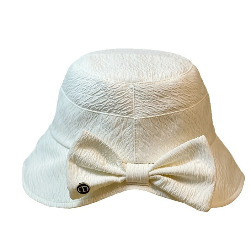 Wholesale Bow Basin Hat Bucket Hat Sun Hat ACC-HT-RuYi003