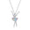 Wholesale ballet girl pendant necklace