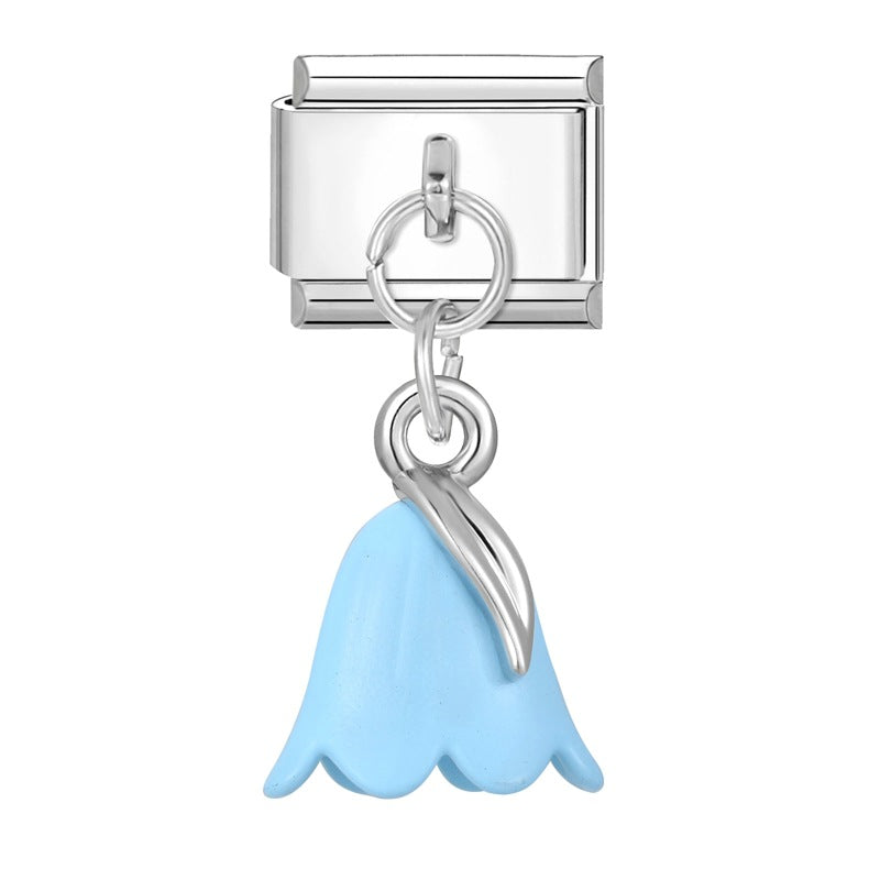 Wholesale 9mm Italian Charm Starter Bracelets DIY Pendant Stainless Steel Composable Bracelet