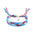 Wholesale Bohemian ethnic style cotton and linen woven bracelet