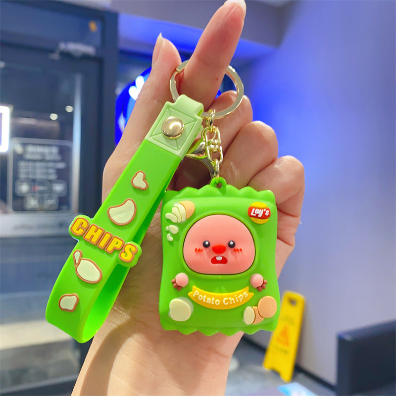 Wholesale Cartoon Cute Plastic Keychain ACC-KC-Kelan010