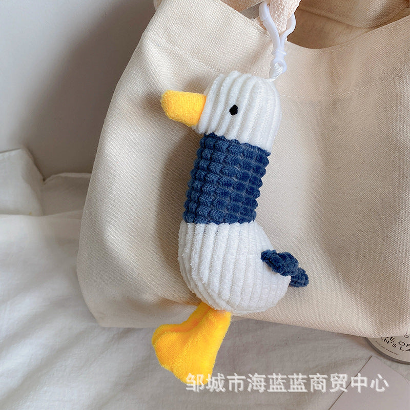Wholesale Cute cartoon duck doll keychain