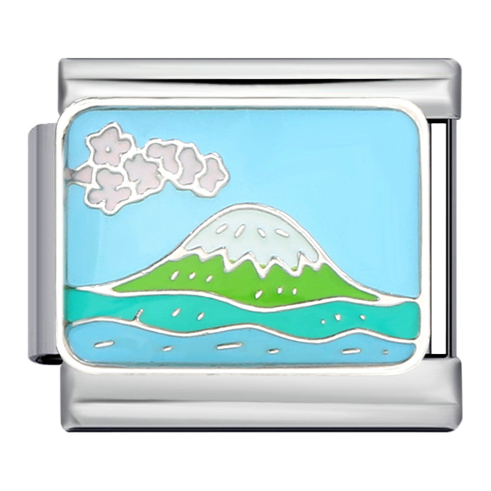 Wholesale Italian Charm Bracelet 9mm DIY Splicing Cute Creative Stainless Steel Composable Bracelet