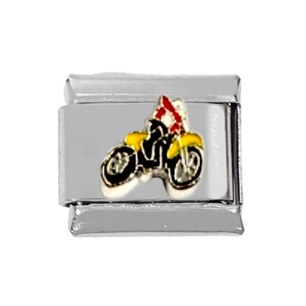 Wholesale 5pcs Italian Charm Bracelet Charm Module Stainless Steel Love Bracelet 9mm DIY Pattern Free Stitching Detachable Composable Bracelet ACC-BT-DaLiang019