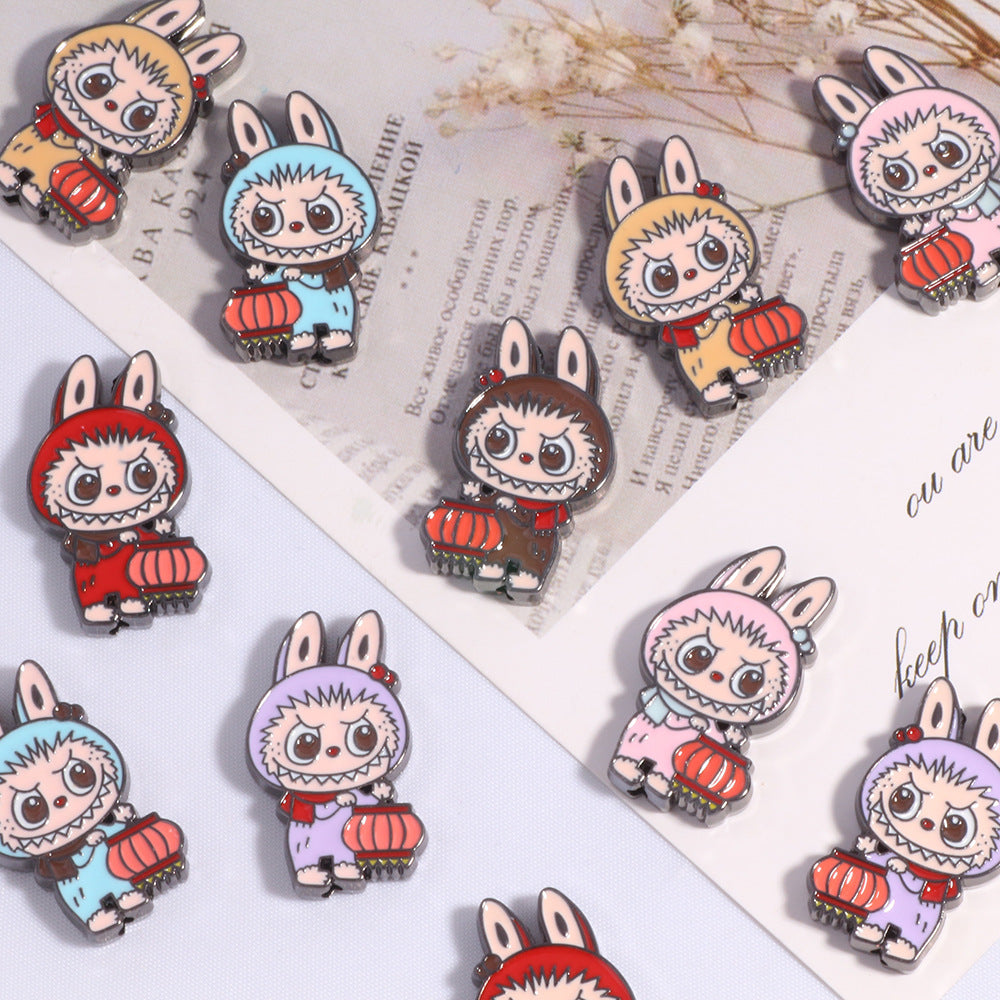 Wholesale 10pcs Alloy Cute Cartoon Beads DIY Bead Accessories