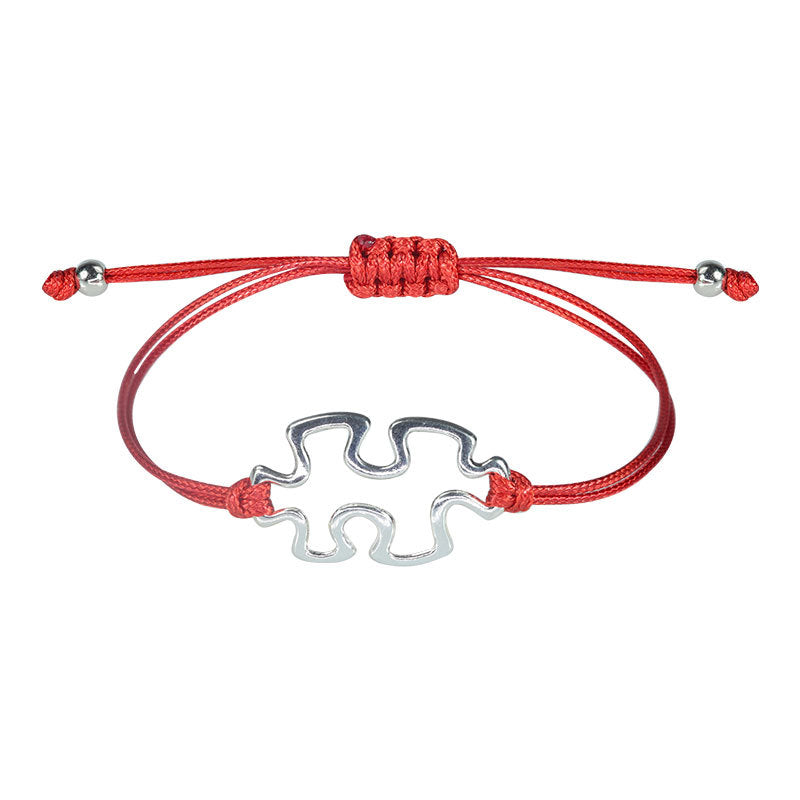 Wholesale Bracelet Puzzle Pendant Hand Ornaments Autistic Wax Rope Hand Rope