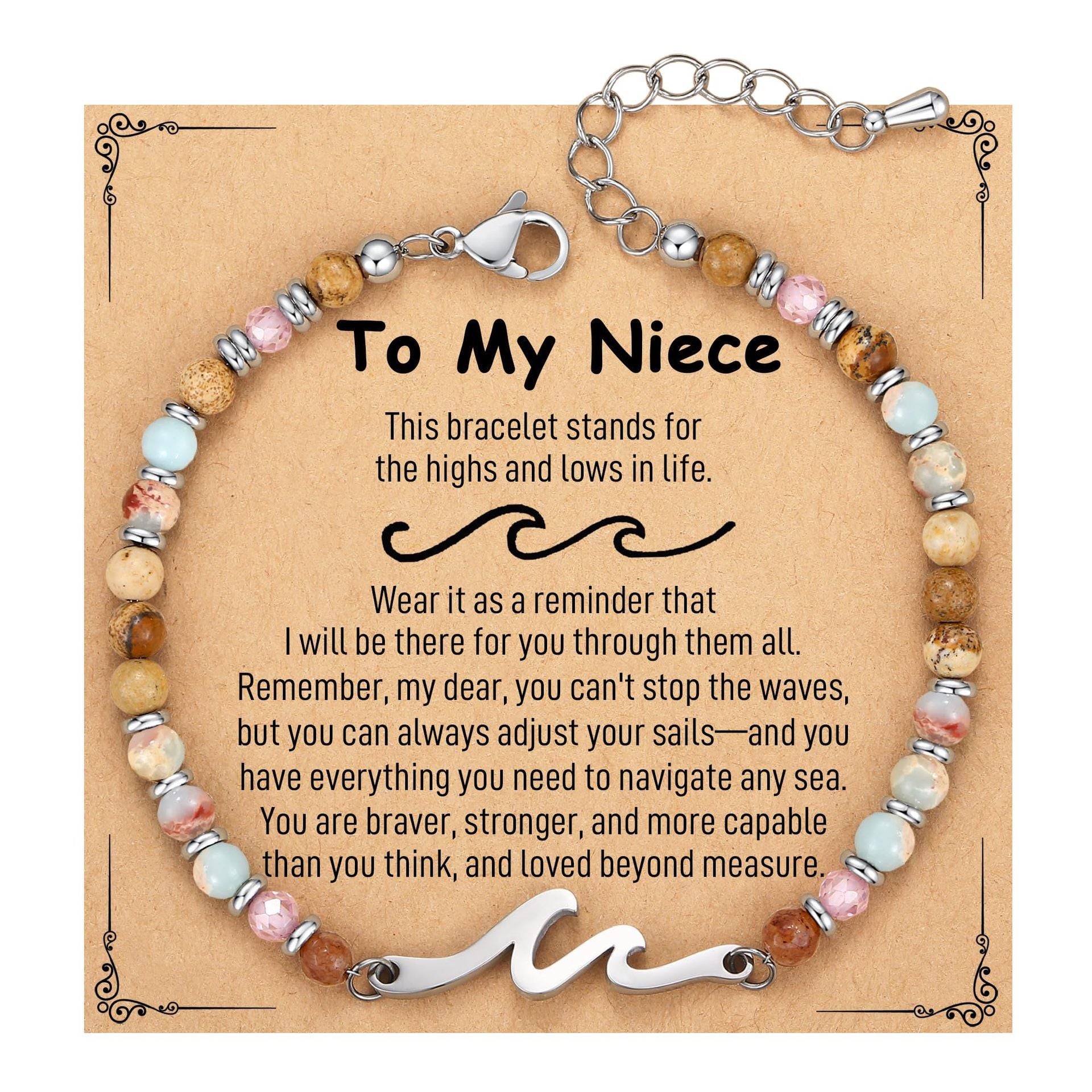 Wholesale Wave Shoushan Stone Bracelet for Everyday Wear Fashion Accessory