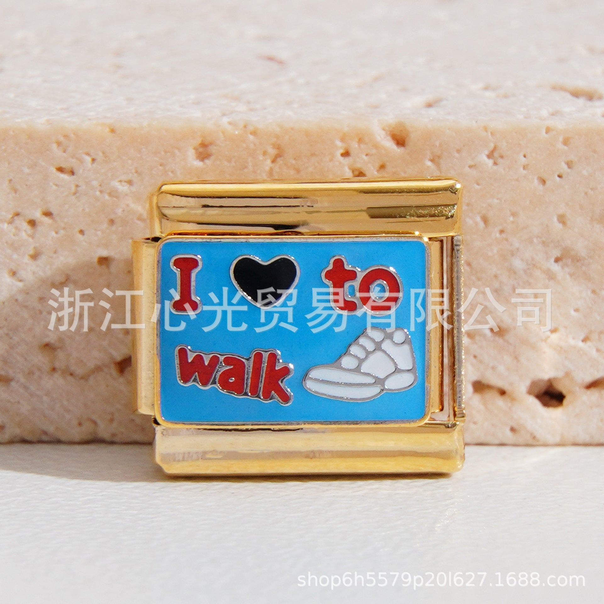 Wholesale Italian Charm Bracelet 9mm DIY Splicing  Stainless Steel Composable Bracelet