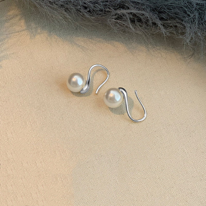 Wholesale high heels pearl earrings