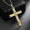 Wholesale Titanium Steel  Cross Necklace  Hip-Hop All-Match Pendant Necklaces