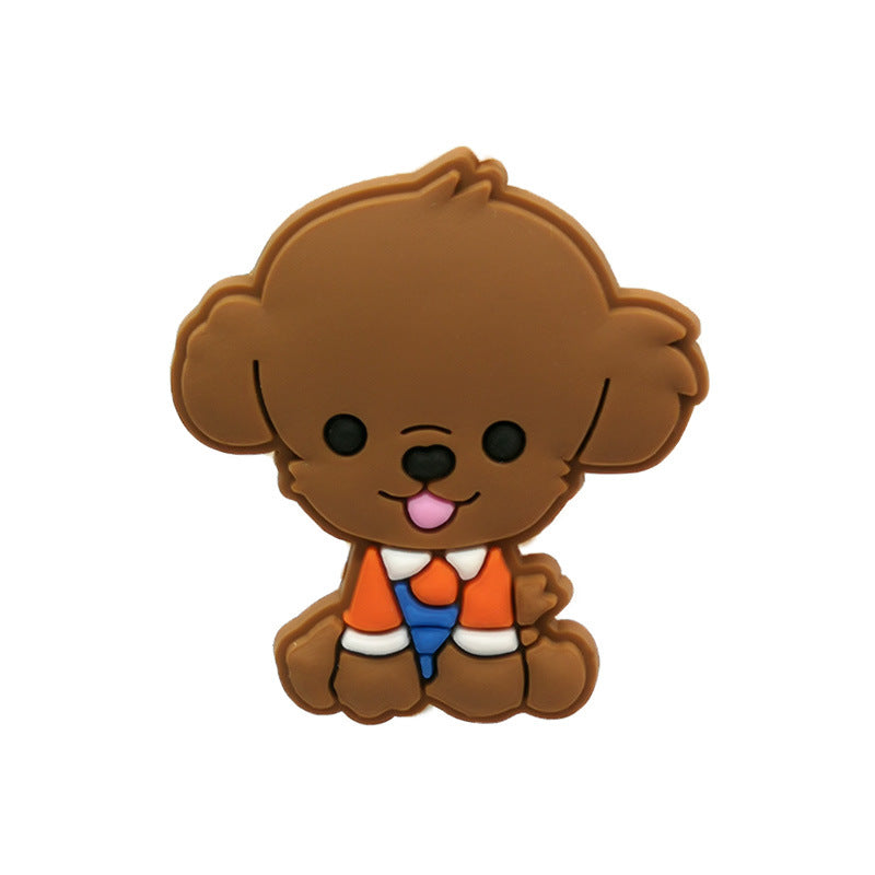 Wholesale 100pcs Random Cartoon Dog Shoes Accessories Shoes Charms