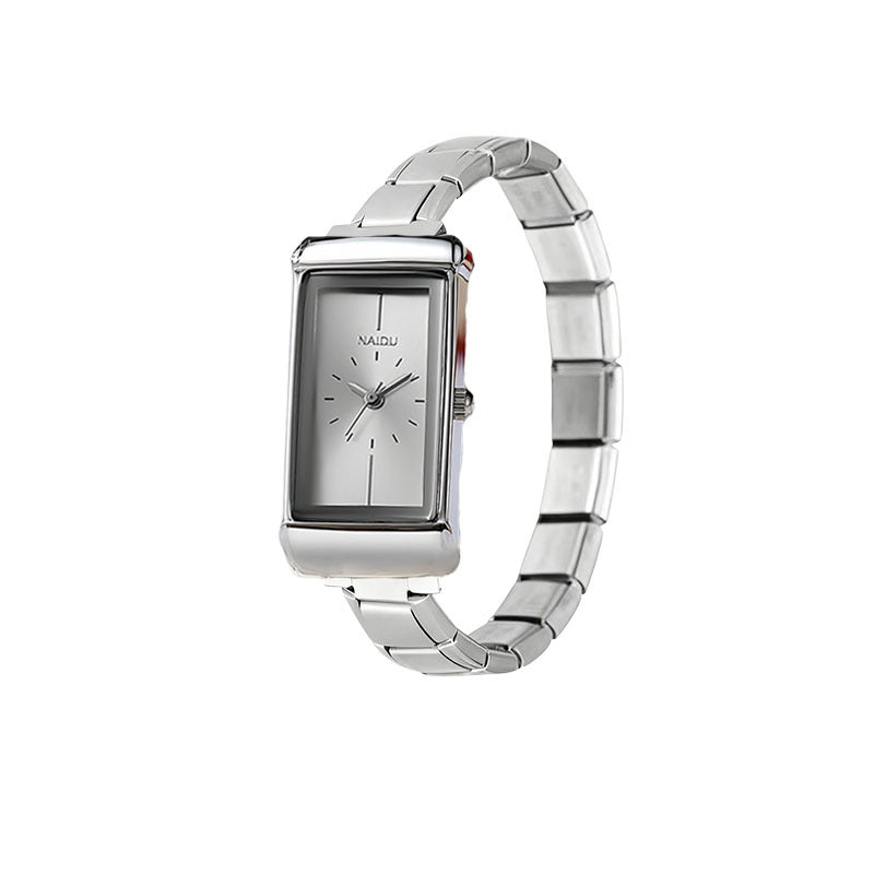 Wholesale Vintage Rectangular Women' s Watch - Italian Style DIY Modular,  Fashion Accessory,  Gift