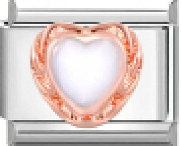 Wholesale Italian Charm Bracelet 9mm DIY Splicing Diamond Four-Leaf Clover Stainless Steel Composable Bracelet