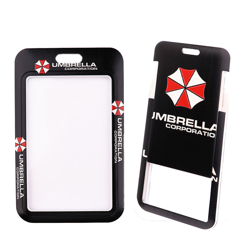 Wholesale Lanyard Hard shell card holder double-sided