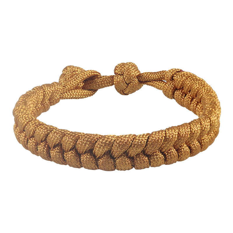 Wholesale solid color umbrella rope bracelet