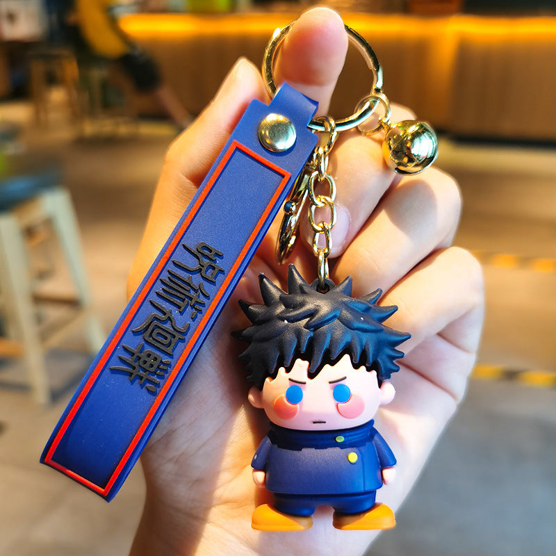 Wholesale Cartoon PVC Soft Keychain Cute Keychain ACC-KC-DingMing002