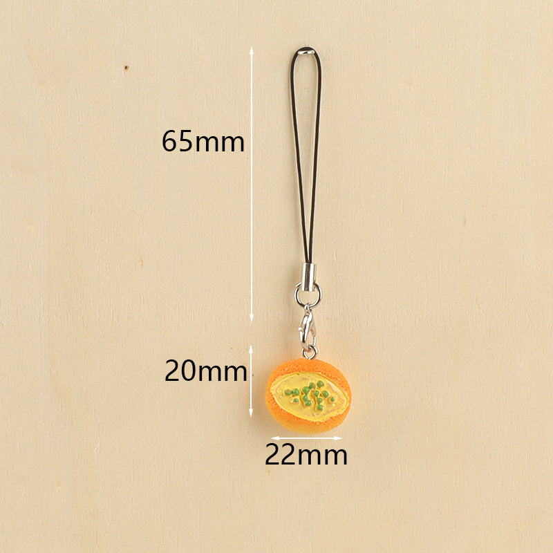 Wholesale Keychain Pendant Food Keychain