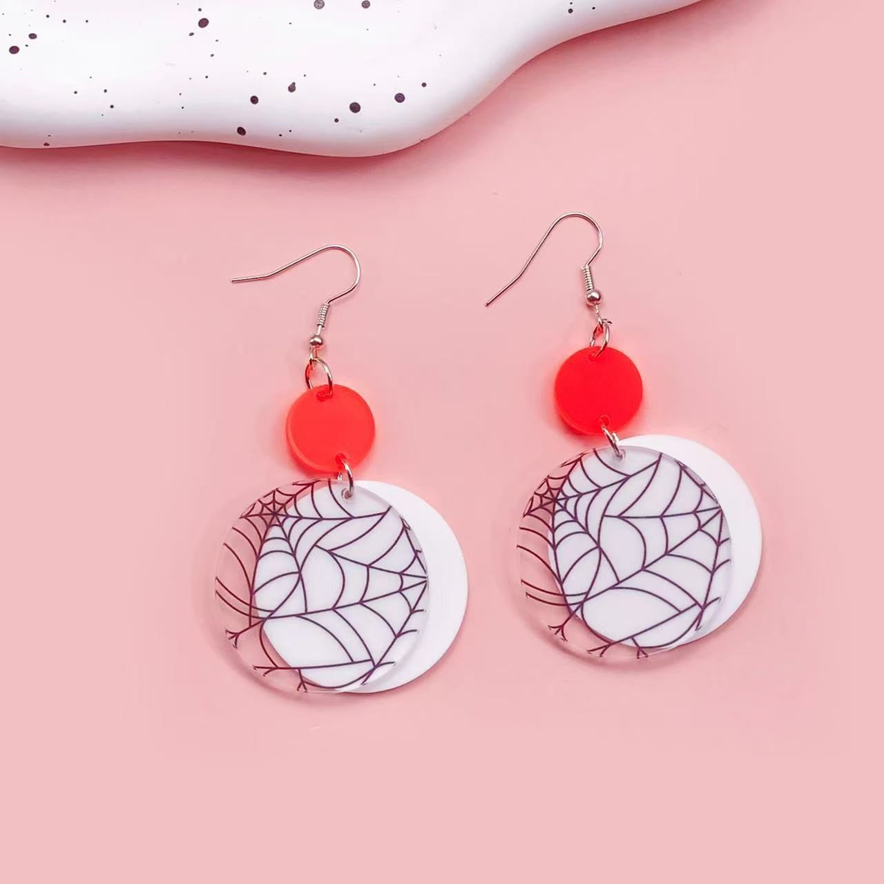 Wholesale  Ghost Acrylic Earrings