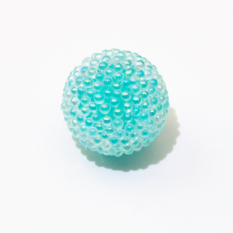 Wholesale 10PCS  Acrylic Macaron Bubble Through-hole Sugar Beads ACC-BDS-GeRui001