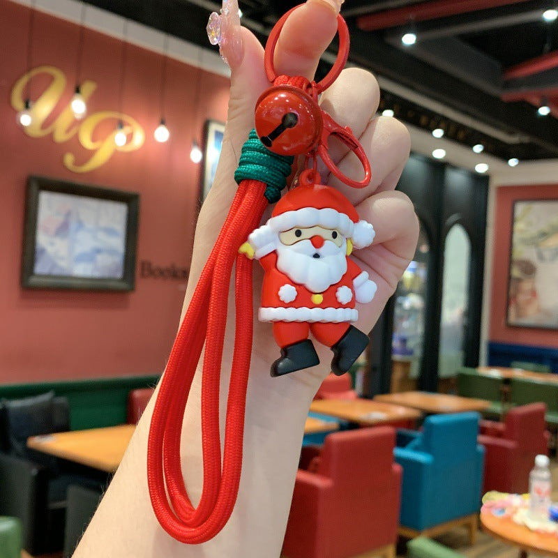 Wholesale Christmas  creative children' s bag keychain cartoon doll gift keychain