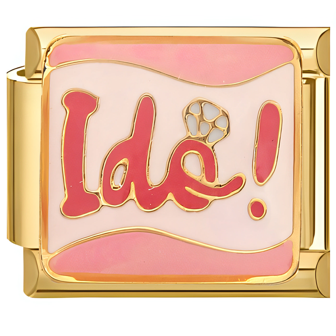 Wholesale Italian Charm Bracelet 9mm DIY Splicing Creative Digital Stainless Steel Composable Bracelet