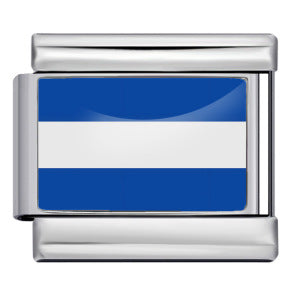 Wholesale 9mm Italian Charm Starter Bracelets DIY Flag Series Stainless Steel Composable Bracelet