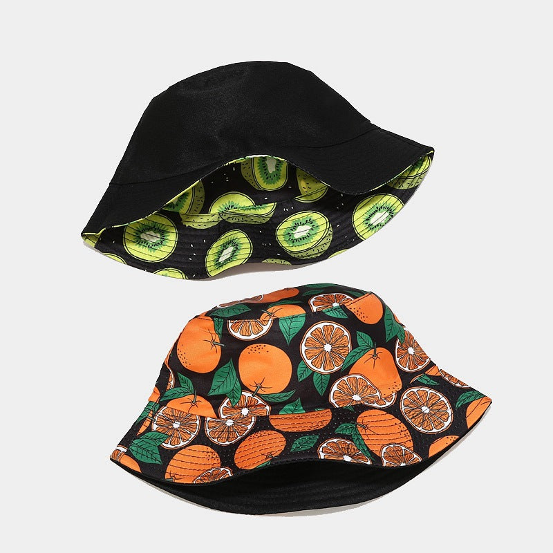 Wholesale fruit pattern bucket hat