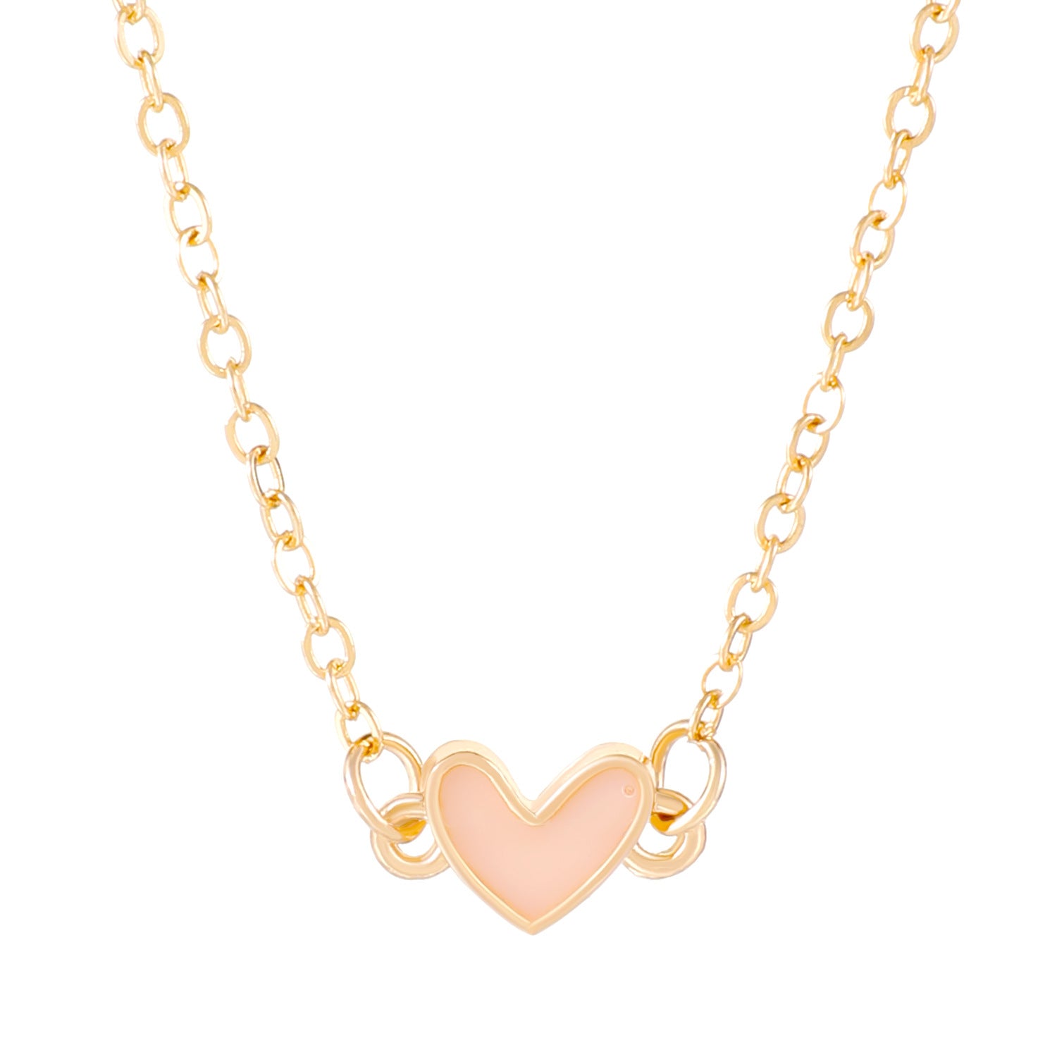 Wholesale Love Necklace  Oil Dropping Small  Heart Necklaces Bracelet  Jewelry