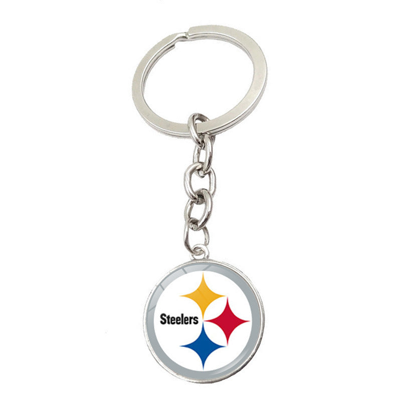Wholesale Football Team Logo Keychain
