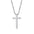 Wholesale  smooth stainless steel cross accessories hip-hop men's necklace