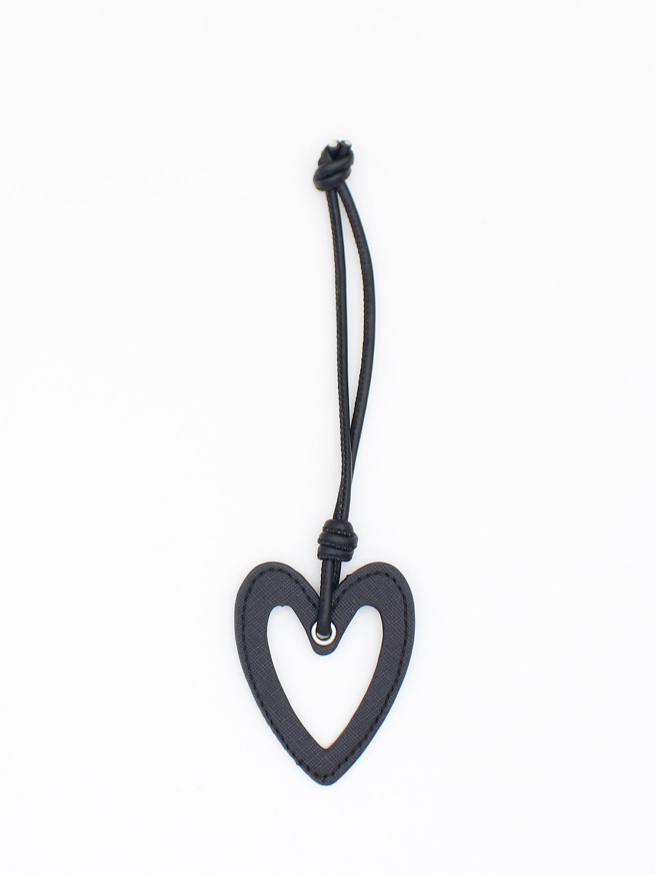 Wholesale  Pu Leather Cut Out Heart Keychains